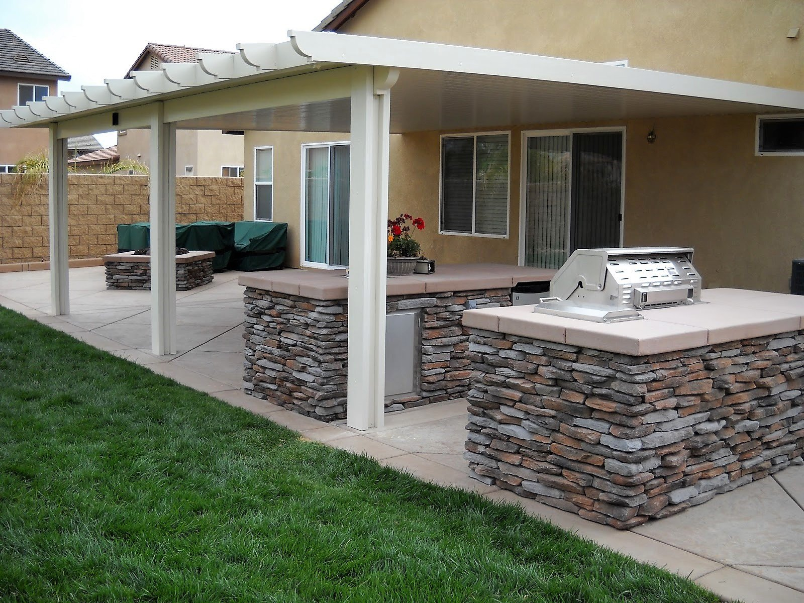 Las Vegas Patio Covers Bbq Islands Ultra Patios intended for dimensions 1600 X 1200