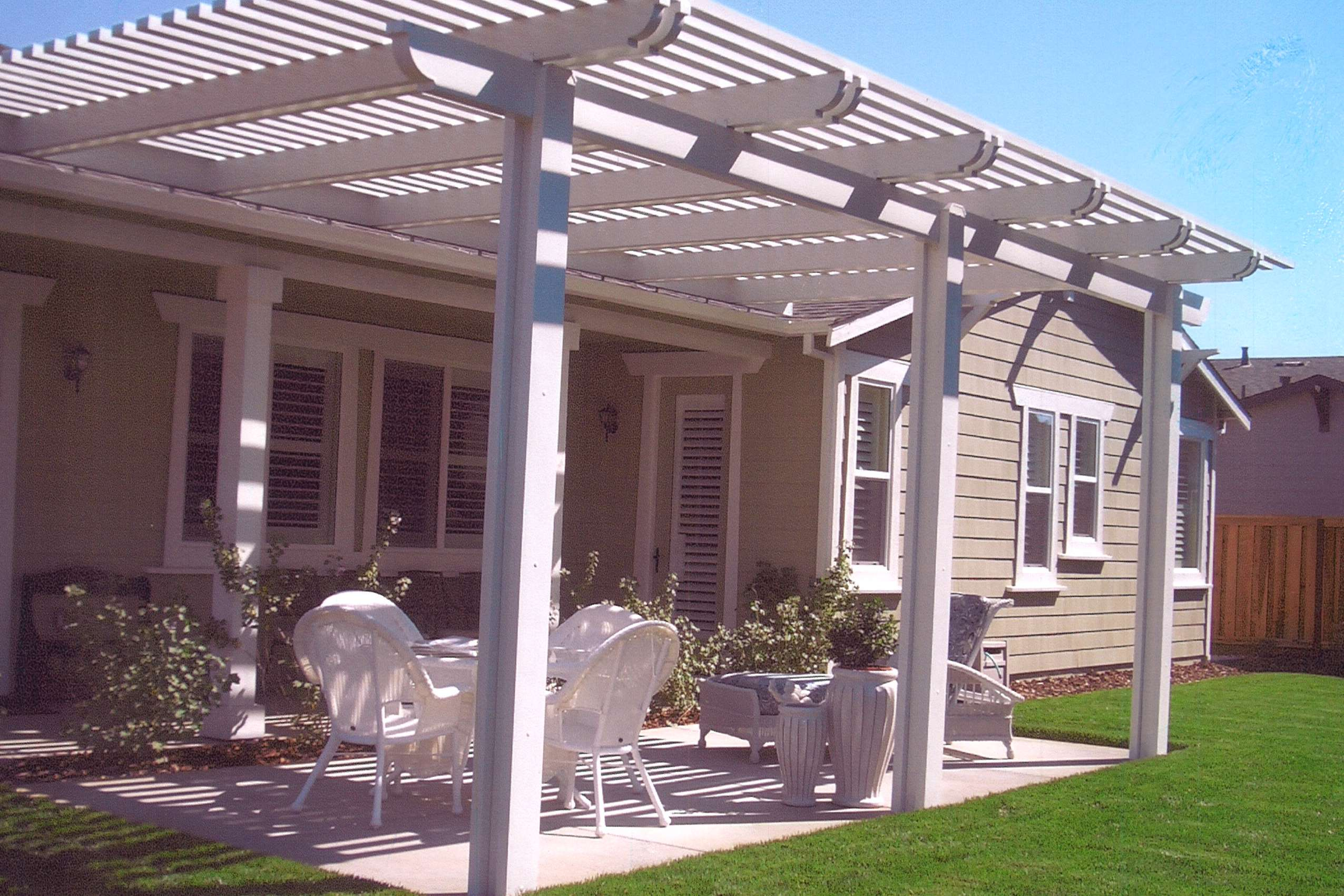 Lattice Patio Cover Rancho Murieta Carmichael inside size 2551 X 1701