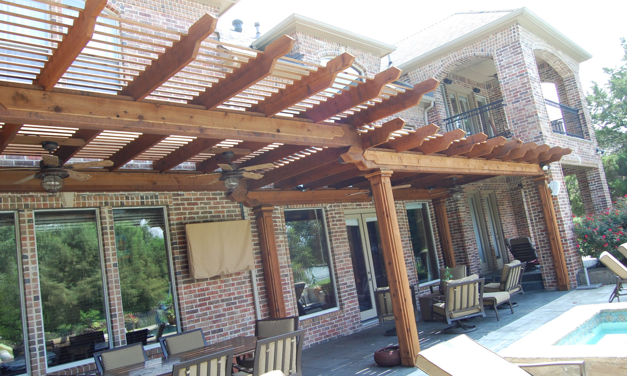 Louver Style Shade Structures Custom Patio Designs pertaining to size 2000 X 1200