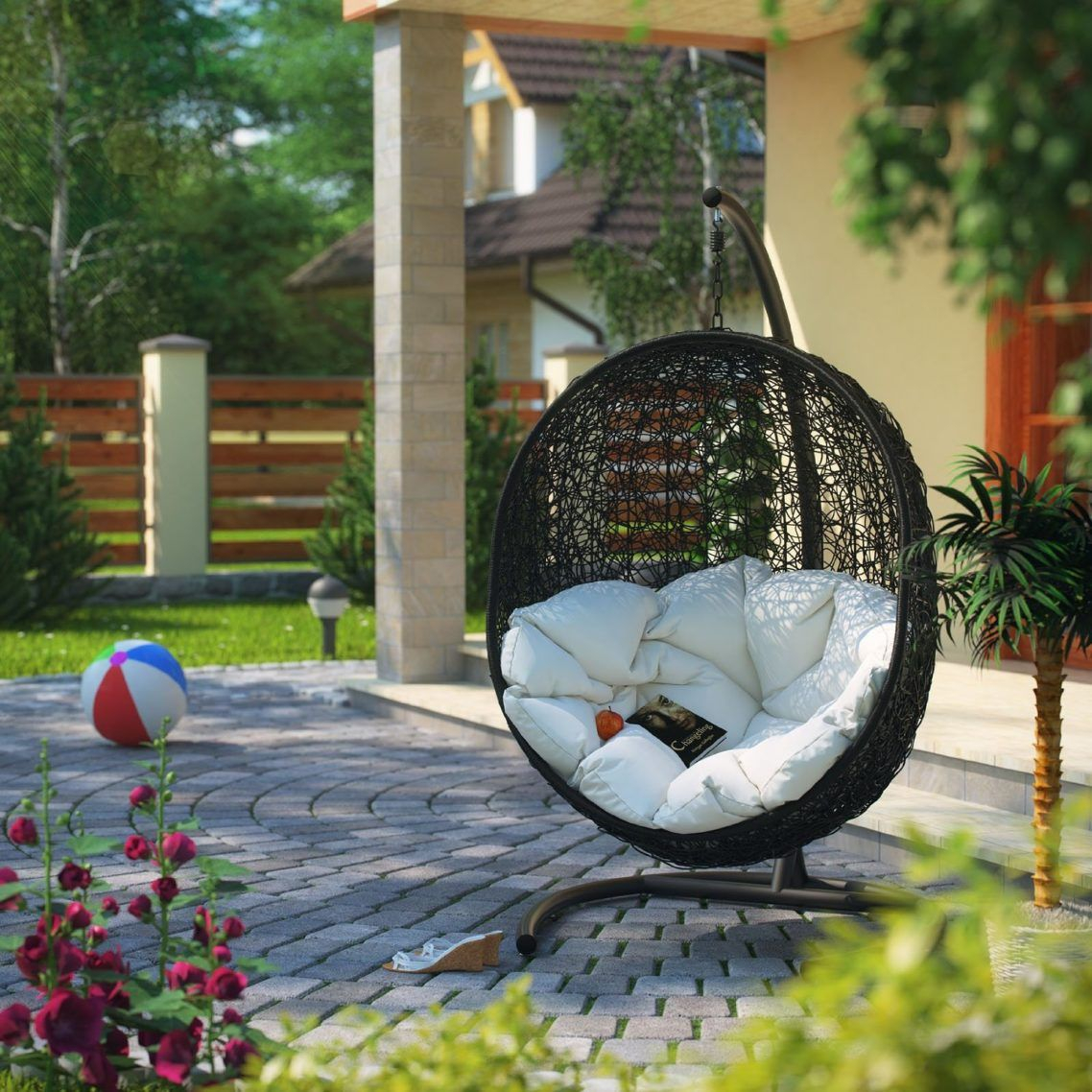 Luxury Outdoor Furniture Pool Egg Shape Metal Patio Chairs regarding dimensions 1138 X 1138