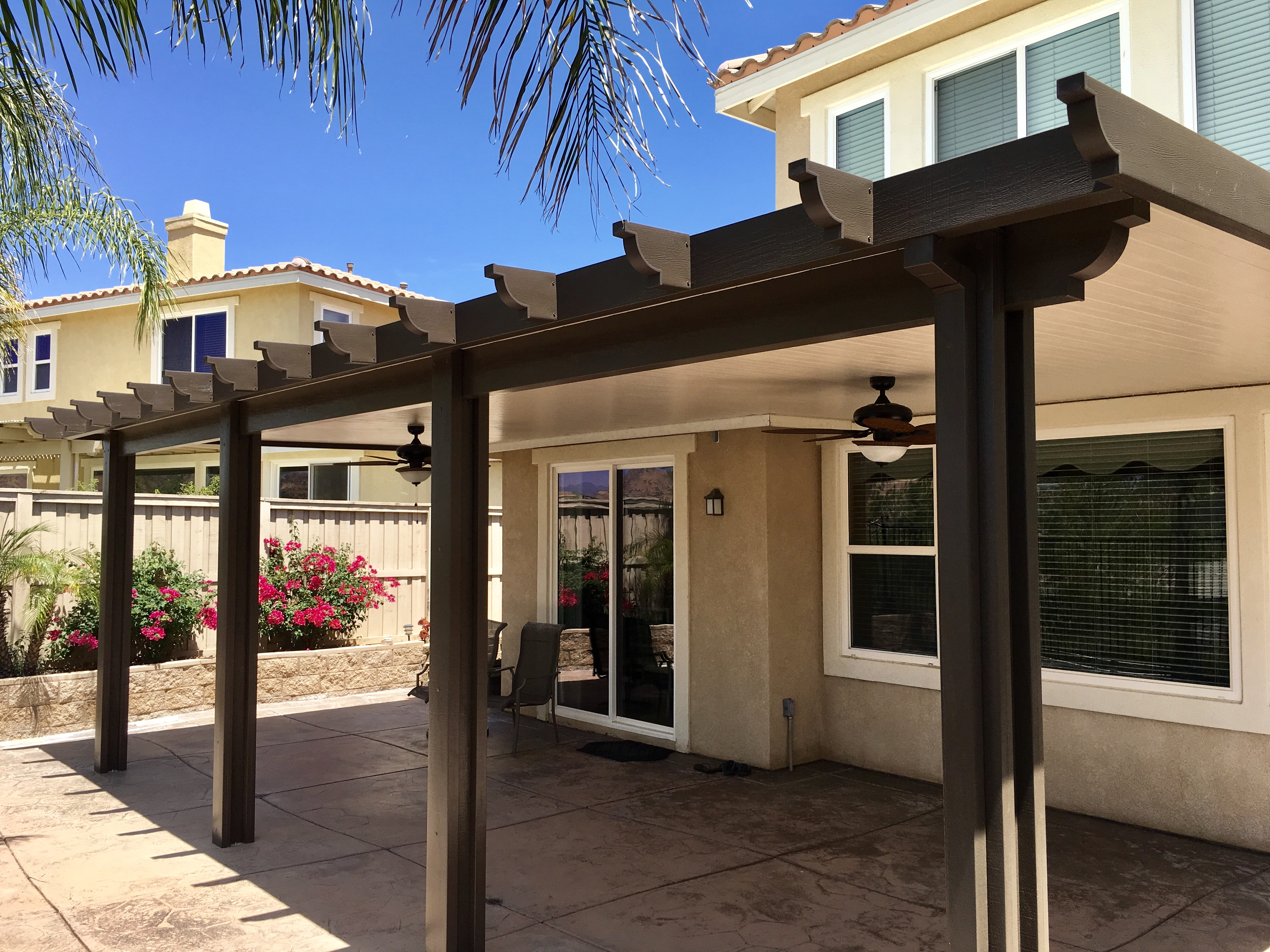 Menifee Patio Covers Aluminum Patio Covers Elite with regard to proportions 4032 X 3024