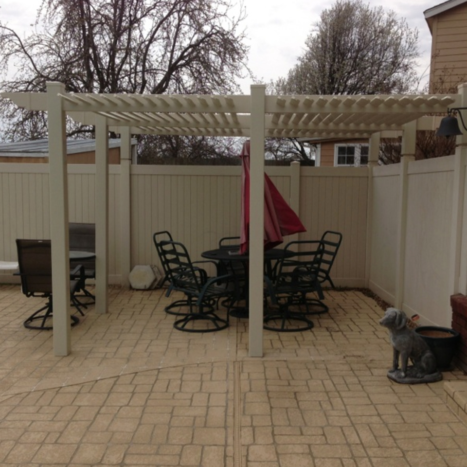 Midland Vinyl Fence Outdoor Living Pergolas Decking throughout size 960 X 960