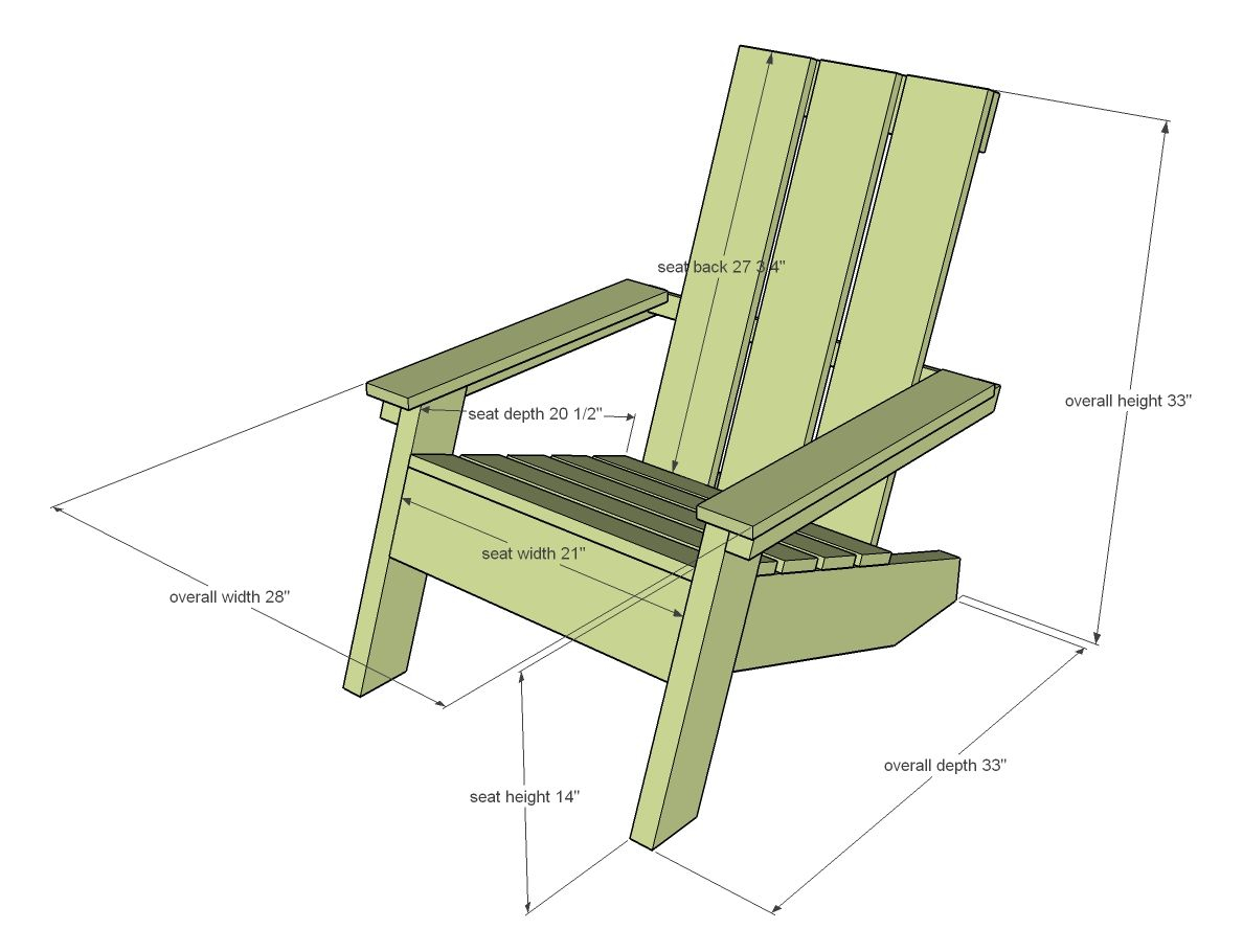 Modern Adirondack Chair Modern Outdoor Chairs Adorondack for dimensions 1188 X 910