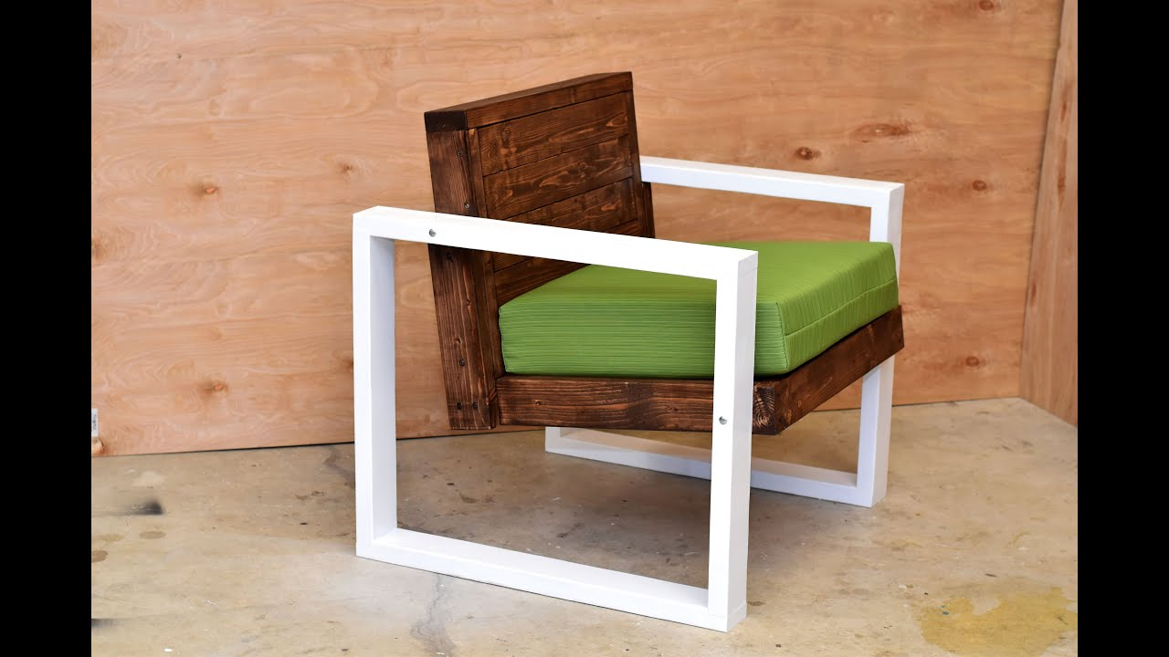 Modern Outdoor Chair Diy Build for dimensions 1280 X 720