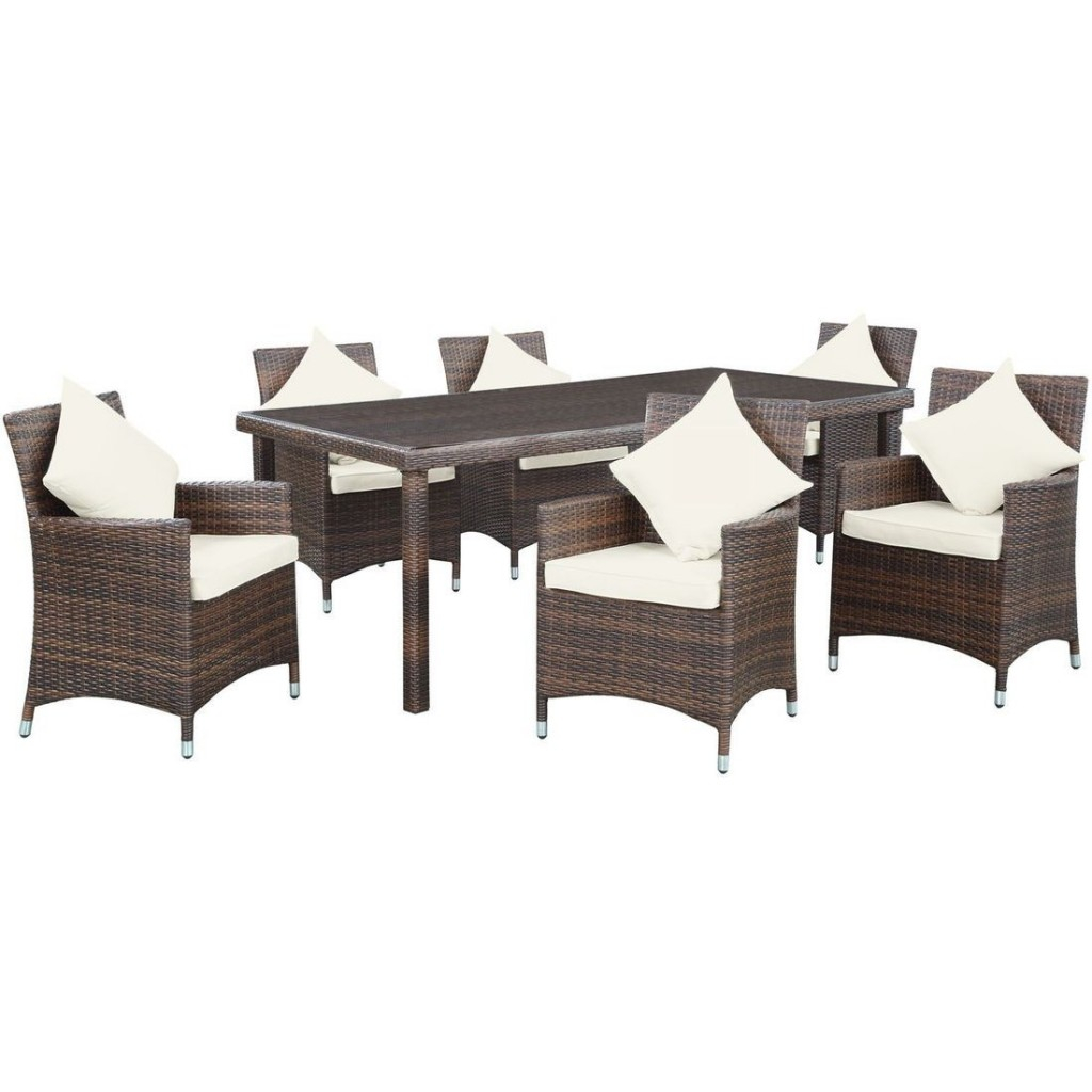 Modway Vista 7 Piece Patio Set within proportions 1024 X 1024