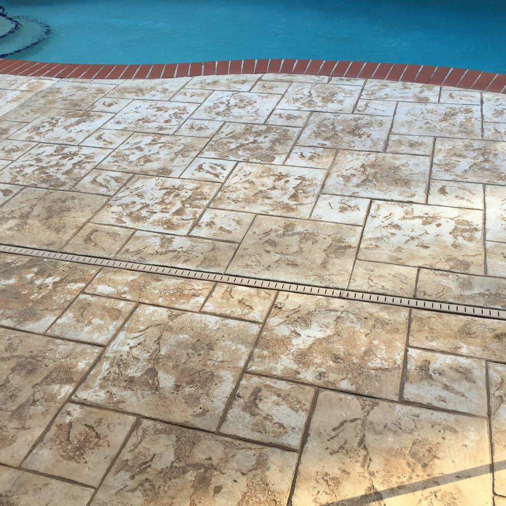 New Stamp Concrete Patio Pool Deck Yelp in size 1000 X 1000