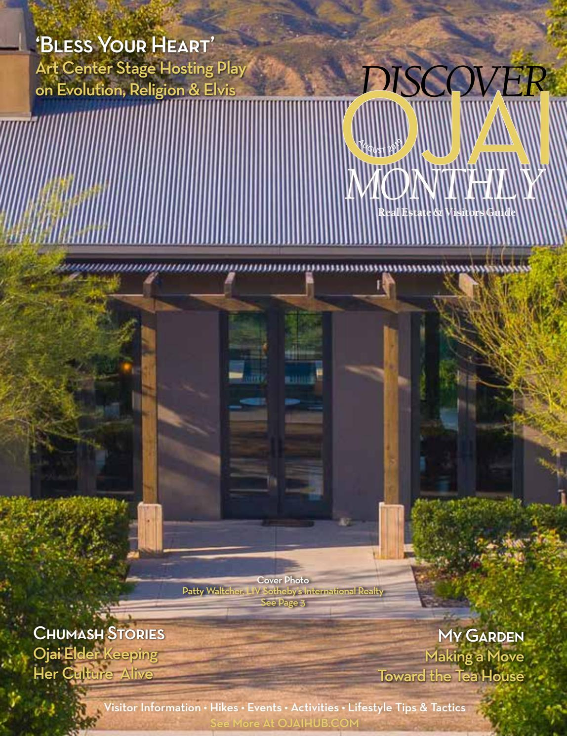 Ojai Monthly August 2019 Ojai Quarterly Issuu for size 1148 X 1490