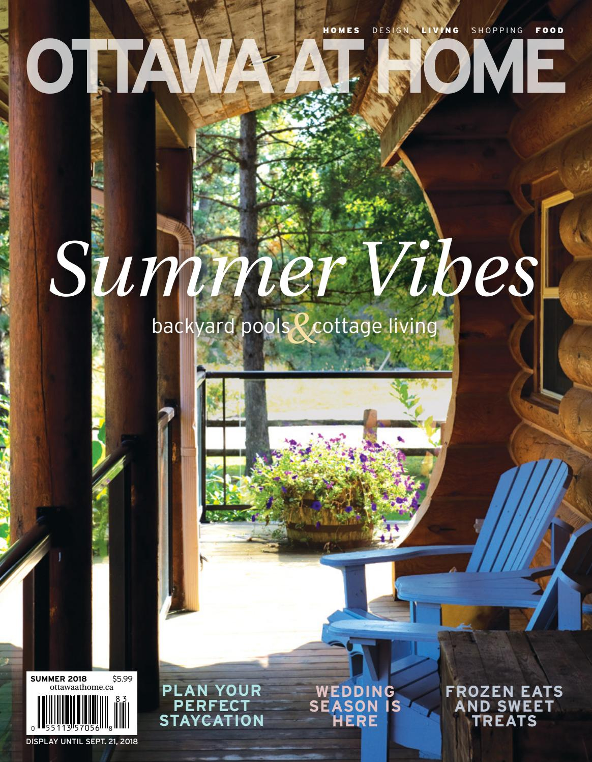 Ottawa At Home Summer 2018 Ottawa At Home Issuu within proportions 1164 X 1497