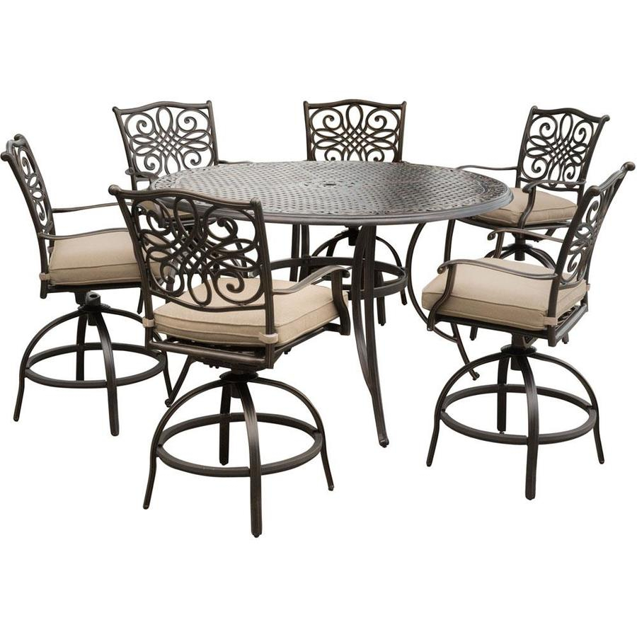 Outdoor Cast Aluminum High Patio Chairs Furniture Yusing 2 in proportions 900 X 900