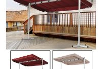 Outdoor Free Standing Awning Patio Canopy Gazebo Shelter Sun throughout dimensions 1000 X 1000