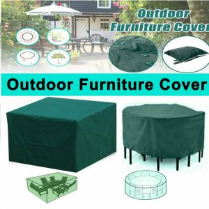 Outdoor Garden Patio Furniture Cover Set Rattan Table Round Cube Waterproof inside dimensions 1200 X 1200