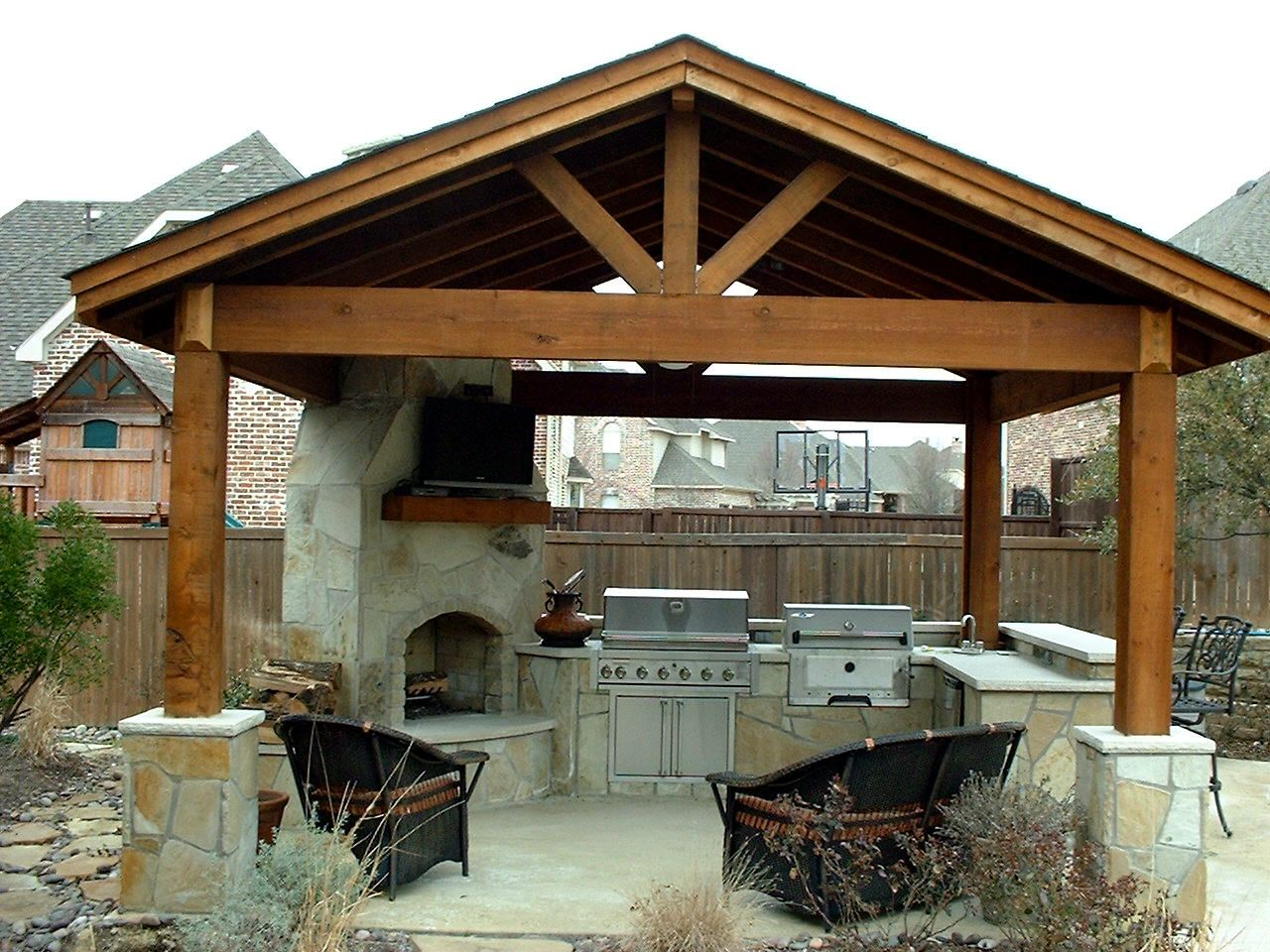 Outdoor Kitchen Ideas Small Yard Outdoor Kitchen Idea intended for proportions 1280 X 960