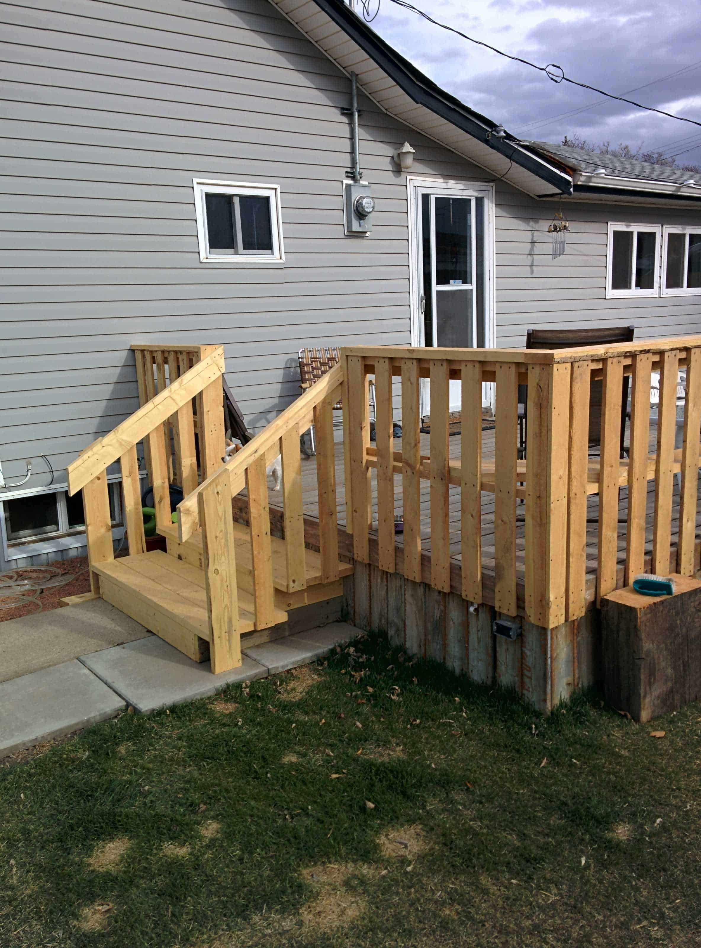 Outside Pallet Deck Pallet Decking Pallet Patio Pallet Porch pertaining to dimensions 2368 X 3200