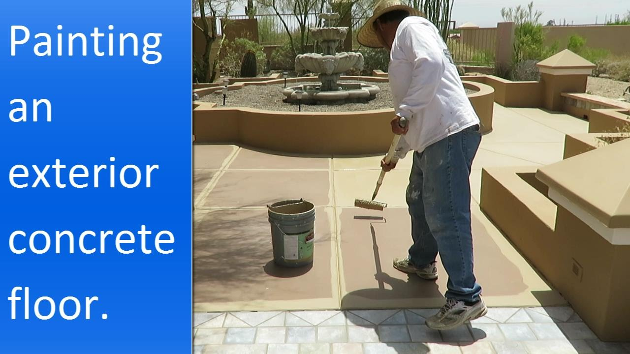 Painting Exterior Concrete Patio within proportions 1280 X 720