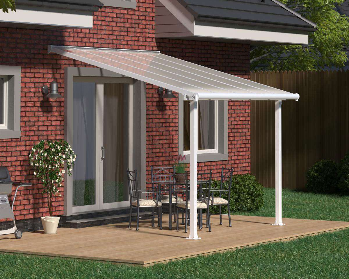 Palram Patio Cover Olympia 3x3 Wei intended for dimensions 1200 X 960