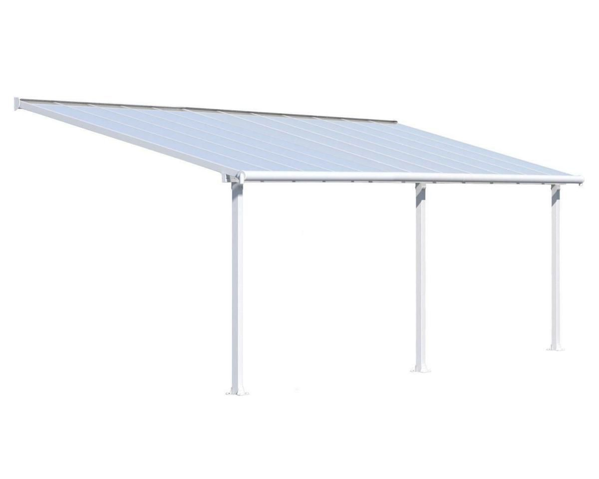 Palram Patio Cover Olympia 3x73 Wei Terrassenberdachung regarding proportions 1200 X 960