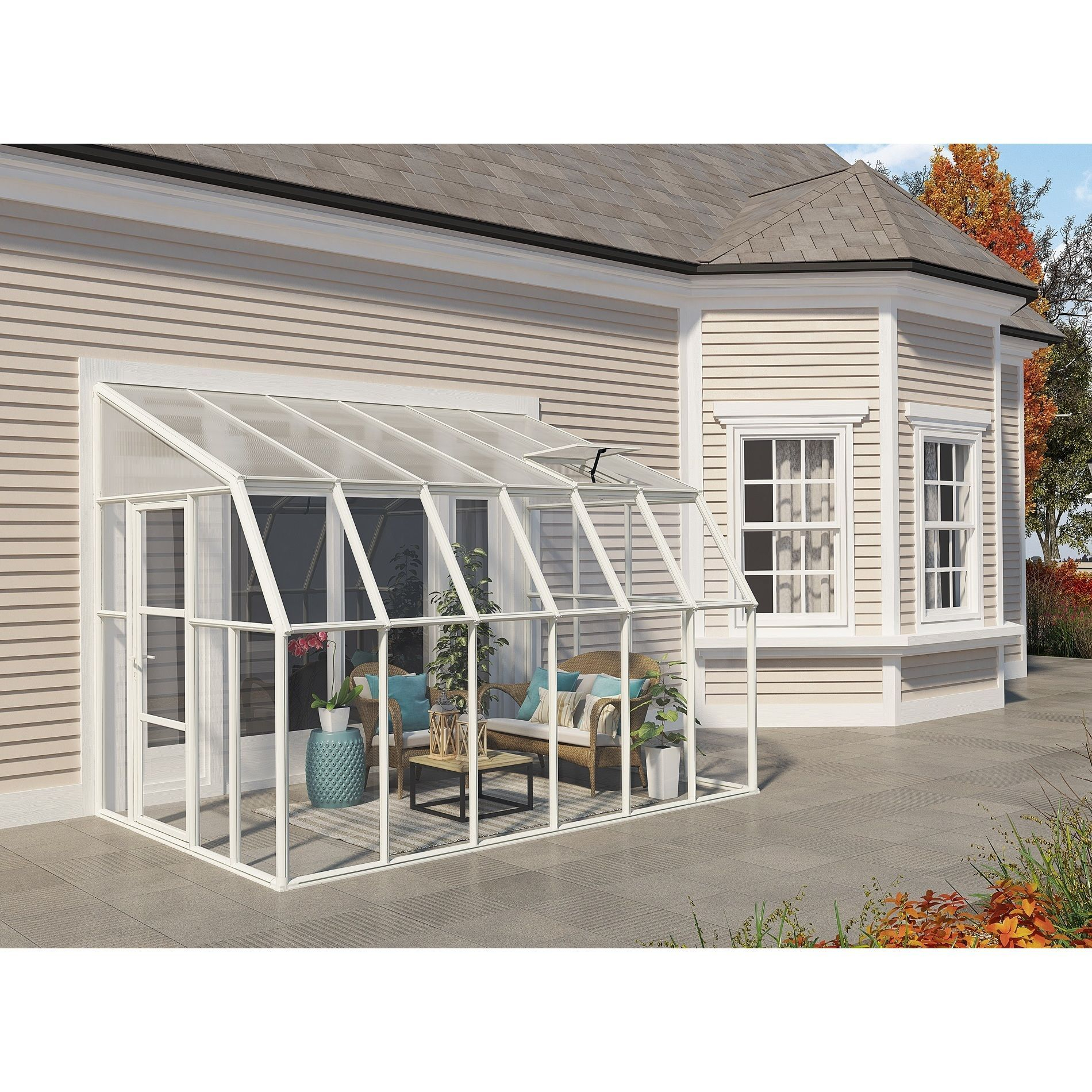 Palram Rion 8ft X 12ft Sun Room 8x12 Sun Room Clear intended for dimensions 1900 X 1900