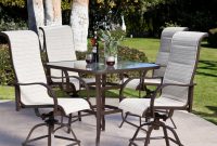 Patio Aluminum Bar Stool Patio Set Height Outdoor Table Sets within size 1000 X 1000