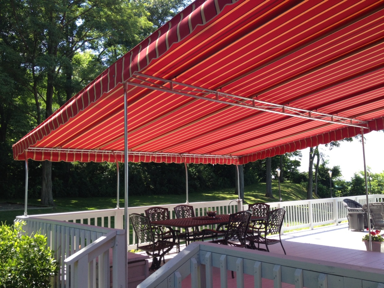 Patio Awnings Jamestown Awning And Party Tents intended for proportions 1240 X 930