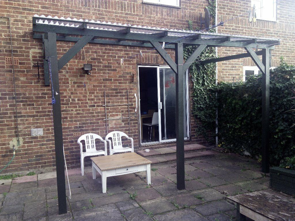 Patio Canopy Shelter Gazebo Roof Second Use In Willesden London Gumtree throughout proportions 1024 X 768