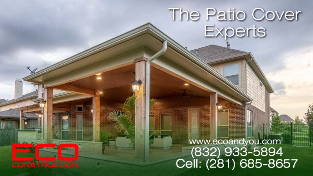 Patio Cover Builders In Houston Texas with proportions 1280 X 720