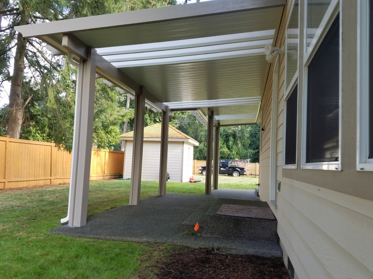 Patio Cover Carport Rv Cover Installation In Tacoma Puyallup for sizing 1200 X 900