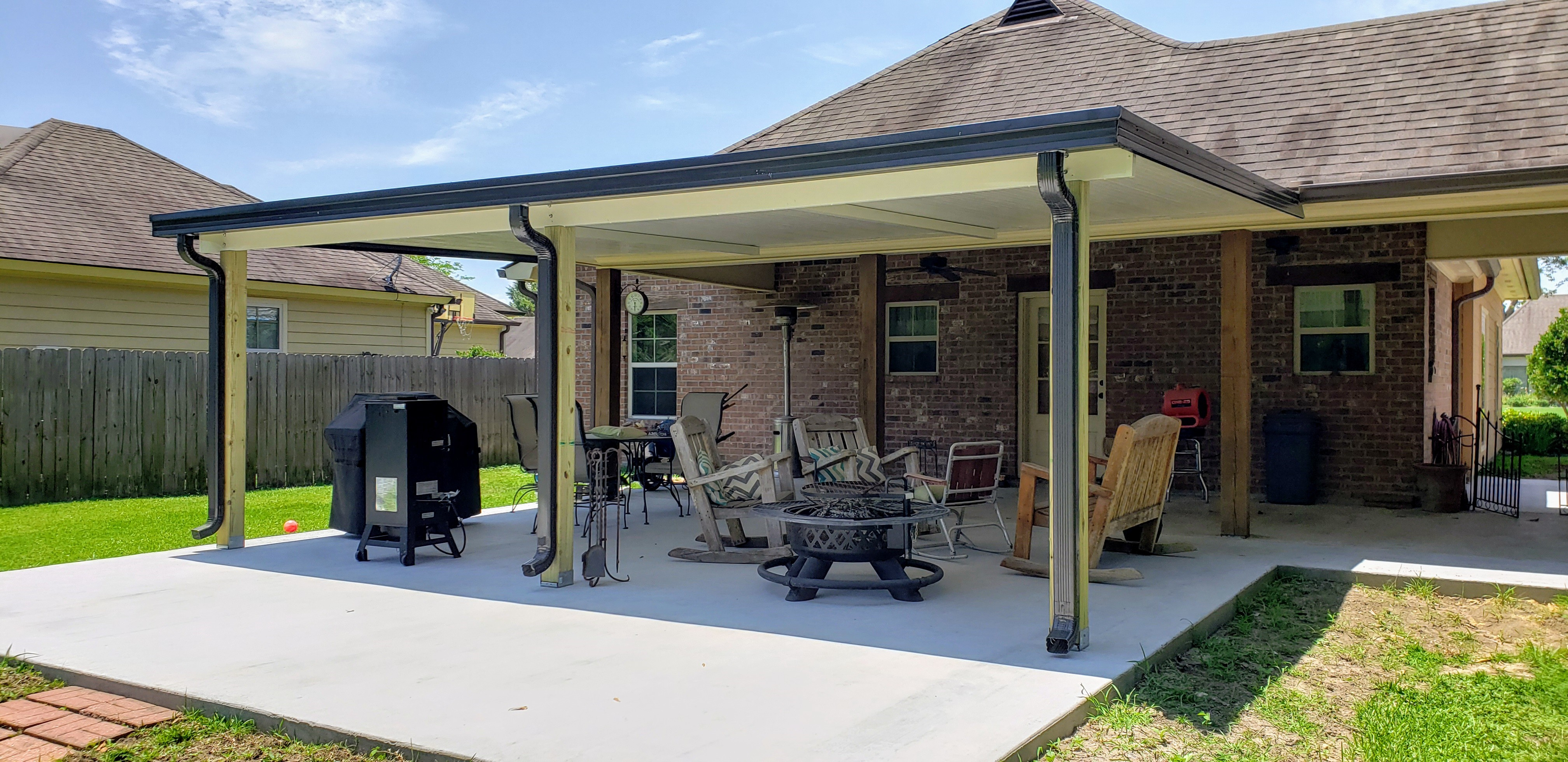 Patio Cover Contractor Lafayette La Liberty Home intended for dimensions 4032 X 1960