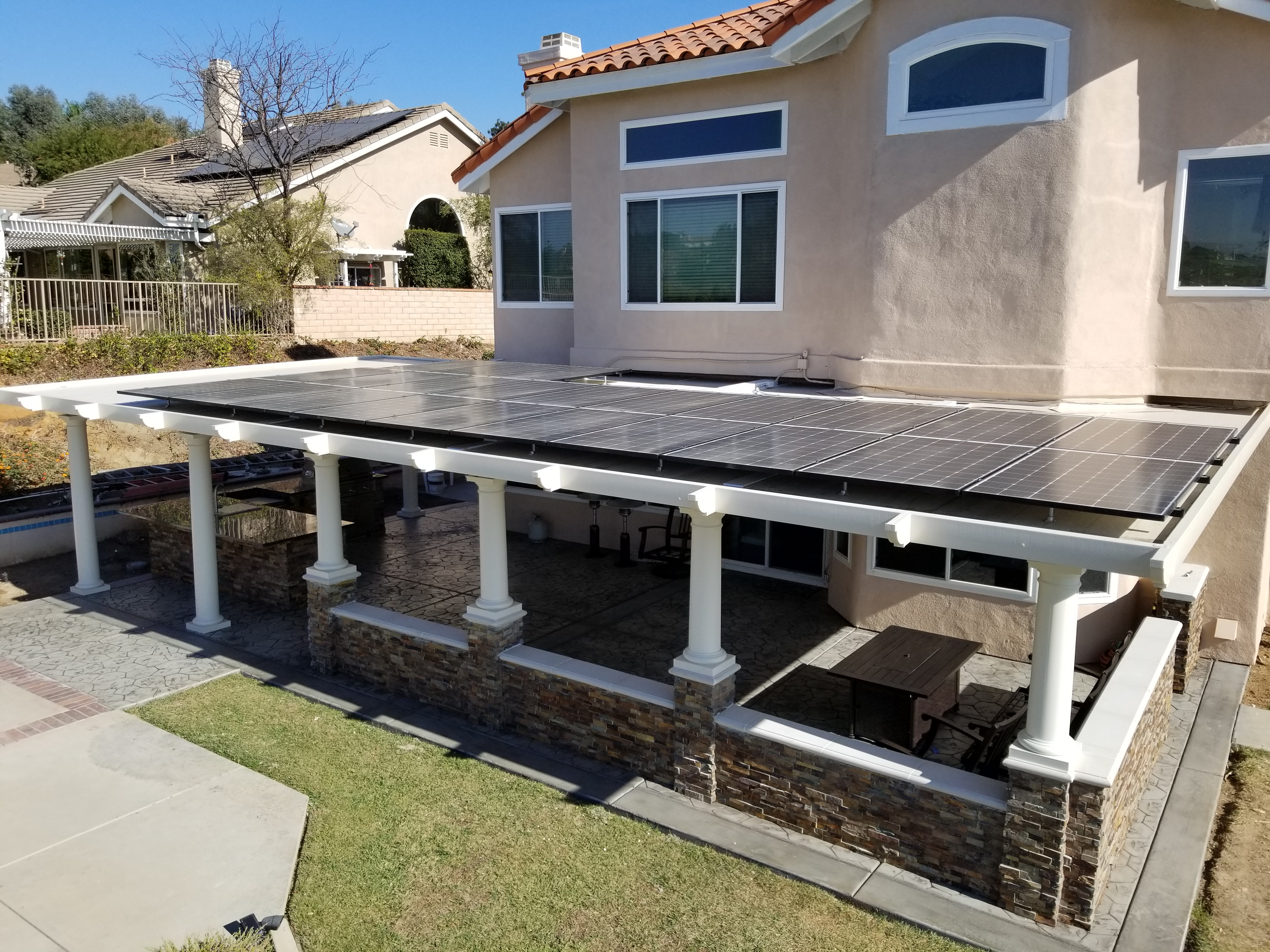 Patio Cover Evolution Solar Energy in dimensions 4032 X 3024