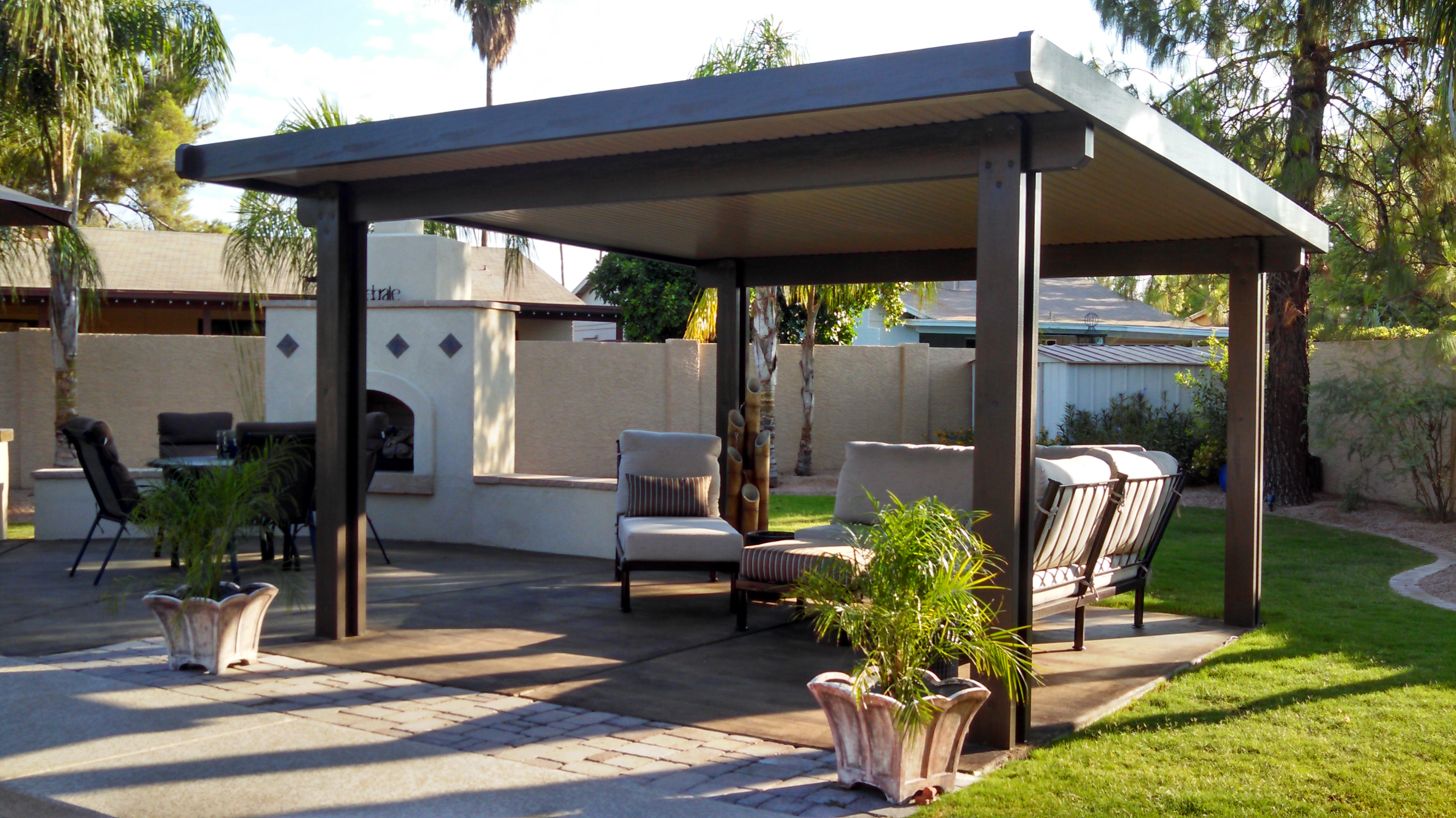 Patio Cover Installation Royal Covers pertaining to proportions 3264 X 1836