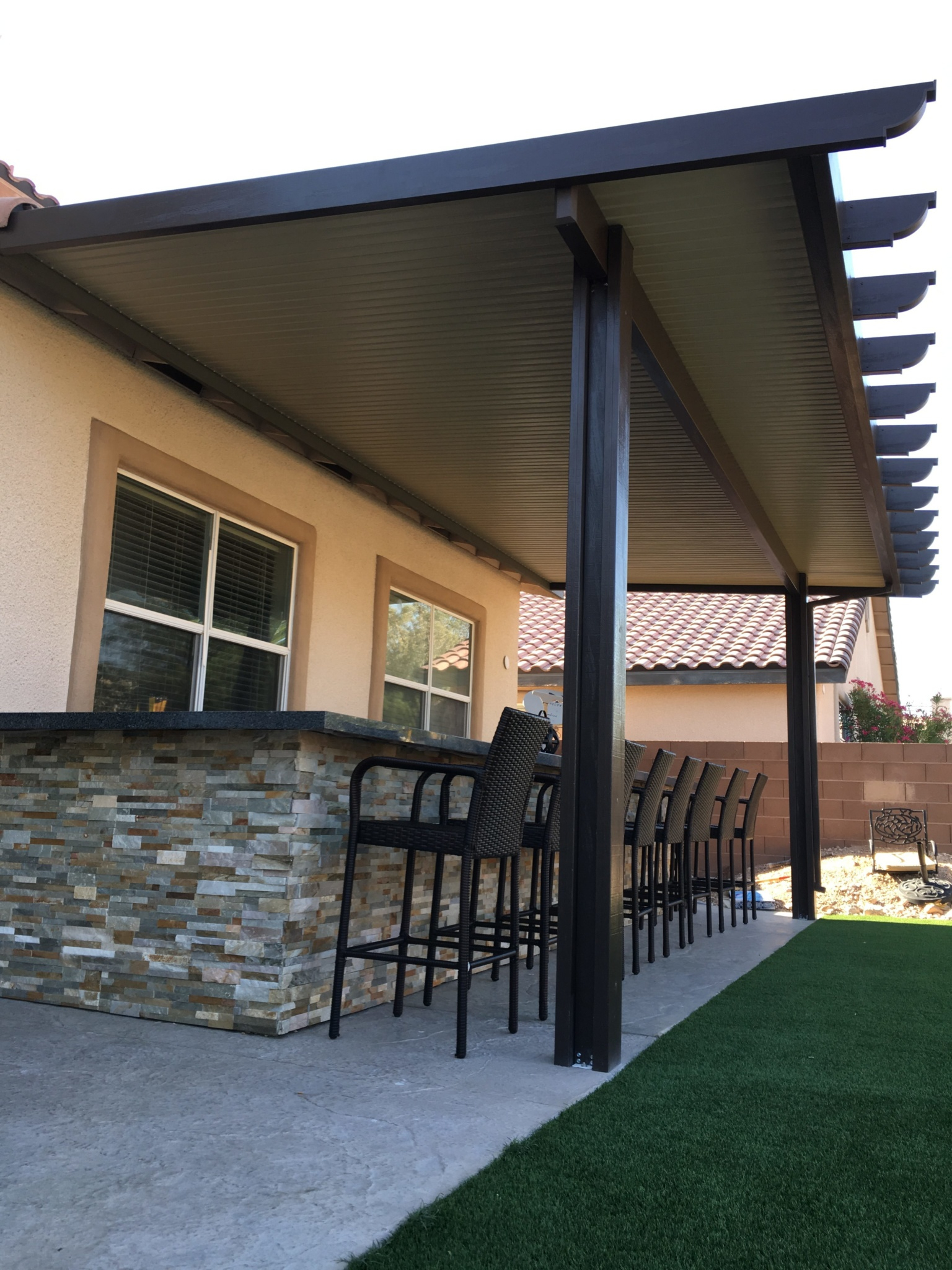 Patio Covers Cover Ideas Roof Trellises Shade For Roofs Deck with regard to size 1536 X 2048