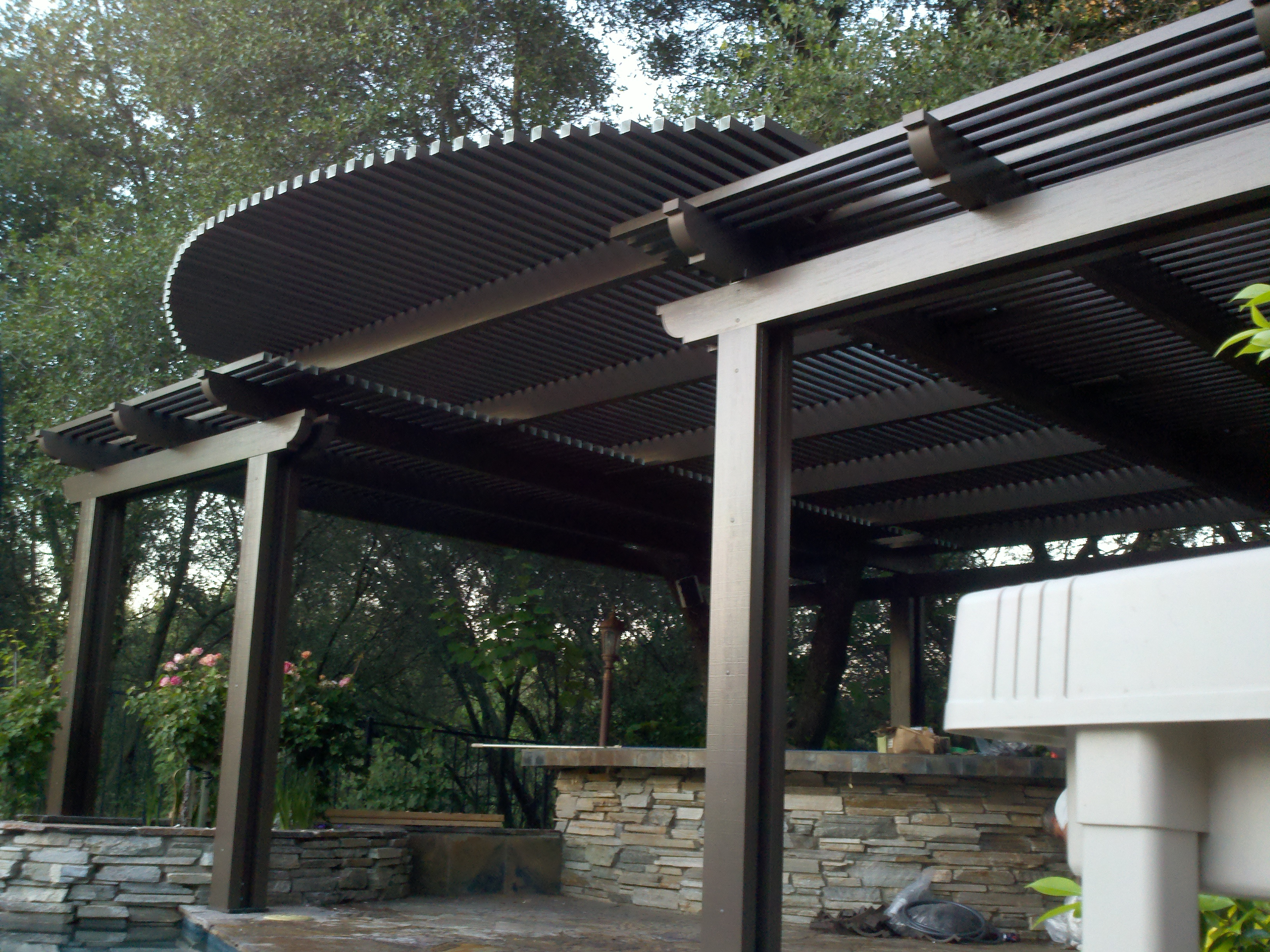 Patio Covers Designs Outdoor For Protection Patios With Roof with regard to proportions 3264 X 2448