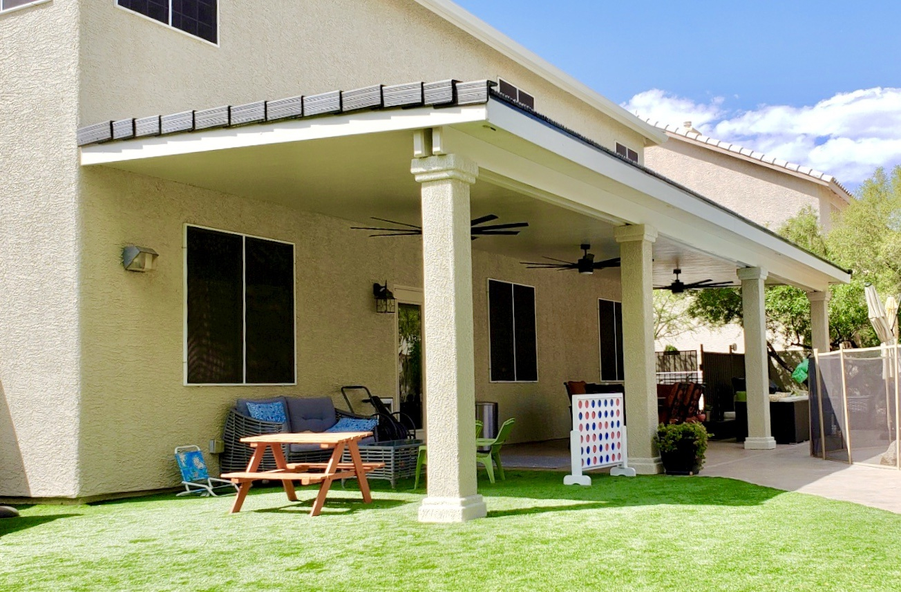 Patio Covers Las Vegas Newest Most Trusted Patio Cover with regard to proportions 1304 X 857