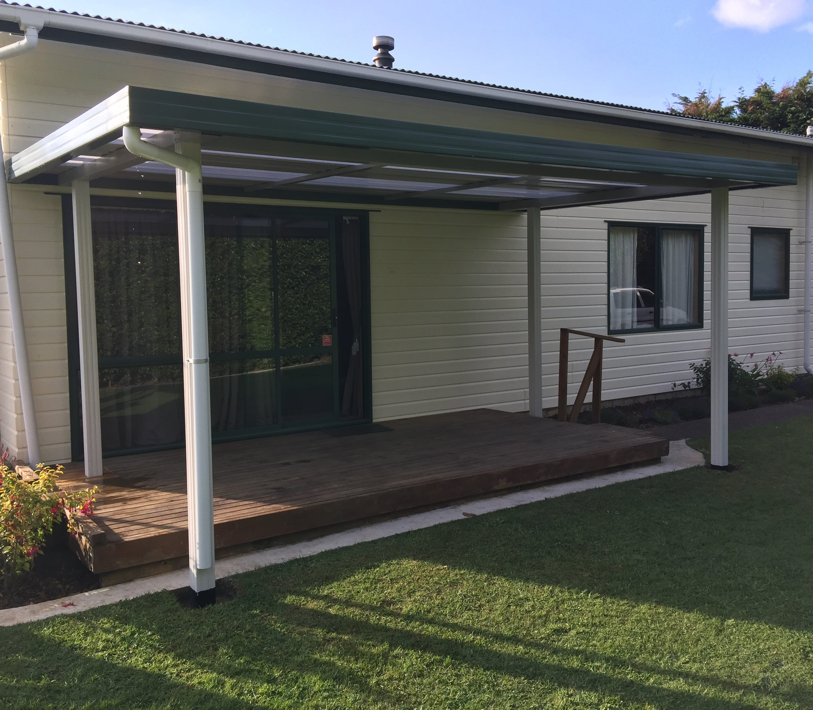 Patio Covers Nz Wide Sheds And Shelters pertaining to size 2801 X 2447