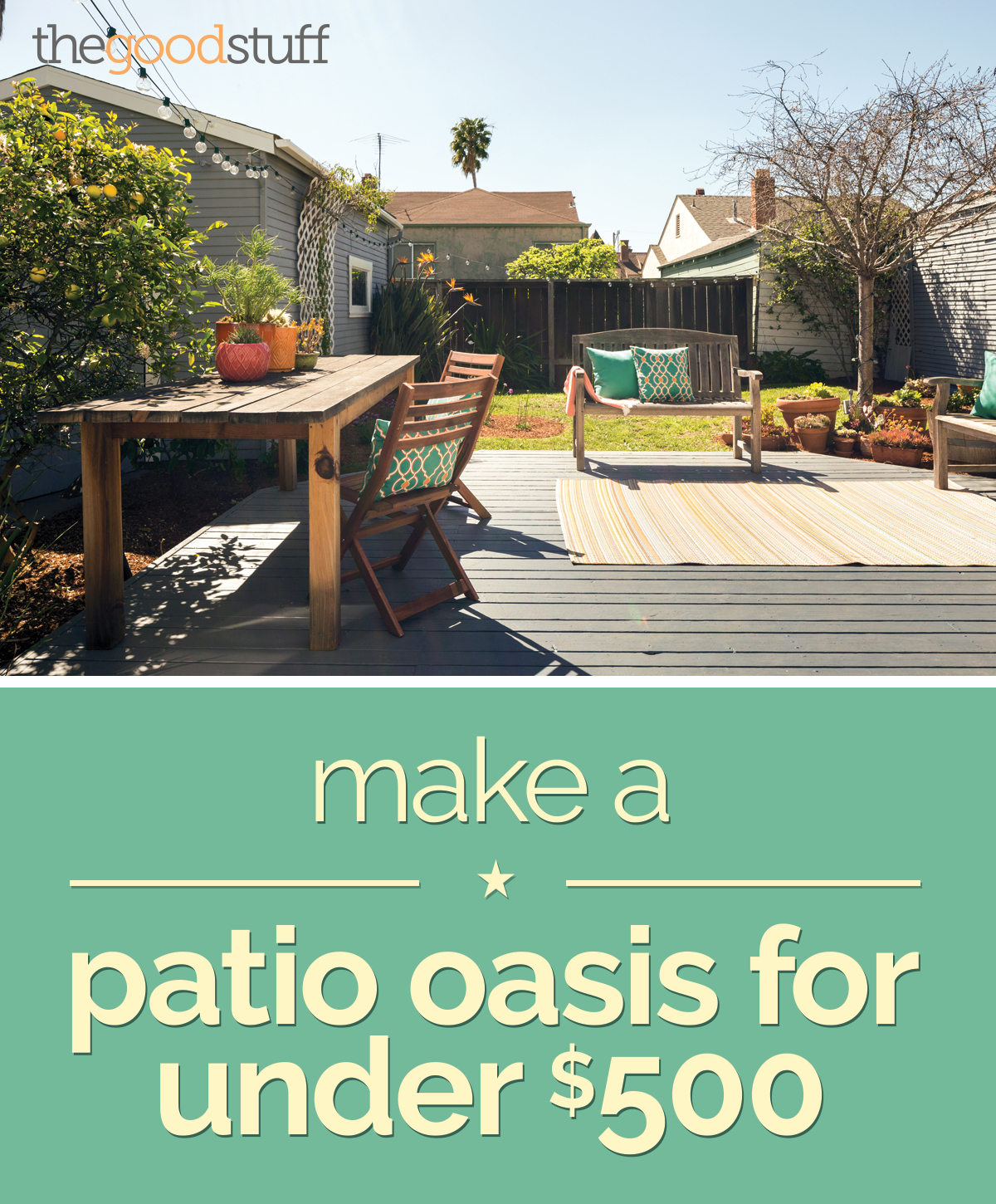 Patio Decorating Ideas For Under 500 Thegoodstuff within dimensions 1200 X 1450