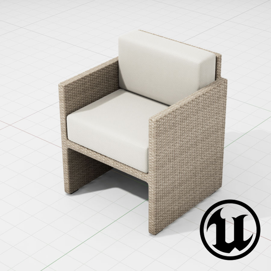 Patio Furniture 002 Stuhl 002 Ue4 3d Modell 29 Upk Fbx with regard to dimensions 900 X 900