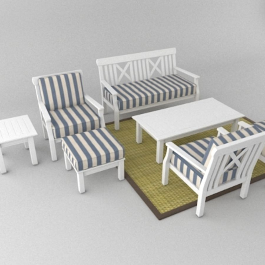 Patio Furniture 3d Model 20 C4d Obj Max 3ds Free3d regarding sizing 900 X 900