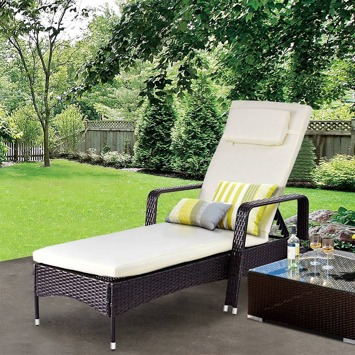 Patio Furniture Awesome Outdoor Chaise Lounge Chair Recliner intended for proportions 1200 X 1200