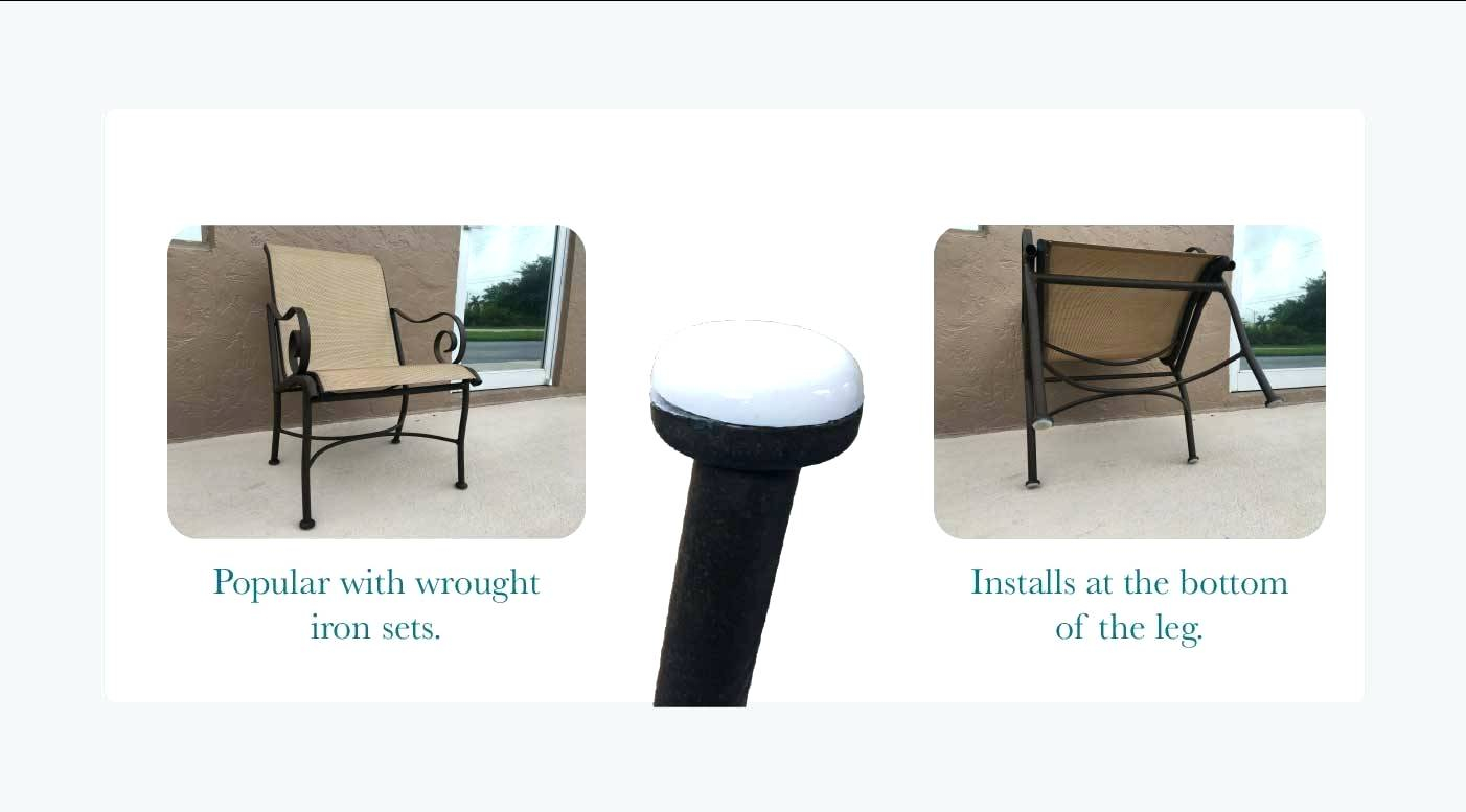 Patio Furniture Feet Replacement Chair Leg Protectors Indoor in size 1402 X 777