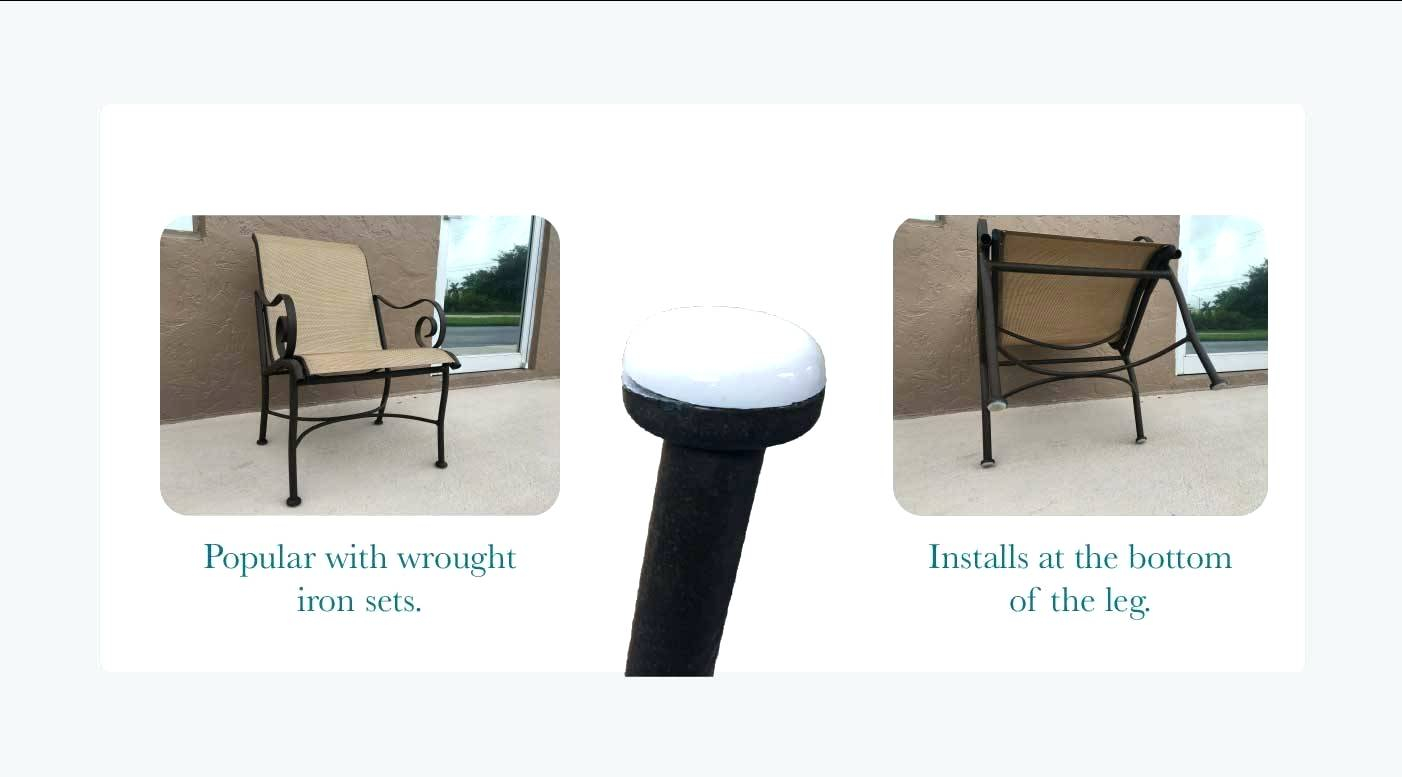 Patio Furniture Feet Replacement Chair Leg Protectors Indoor throughout proportions 1402 X 777