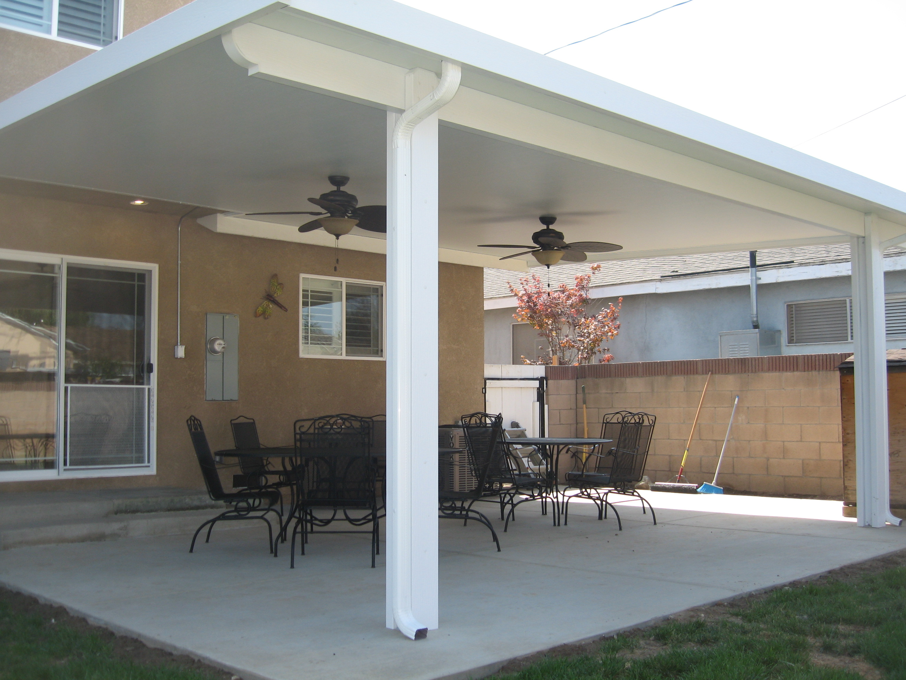 Patio Insulated Aluminum Covers Post Are Nice Wide Apart throughout measurements 3072 X 2304