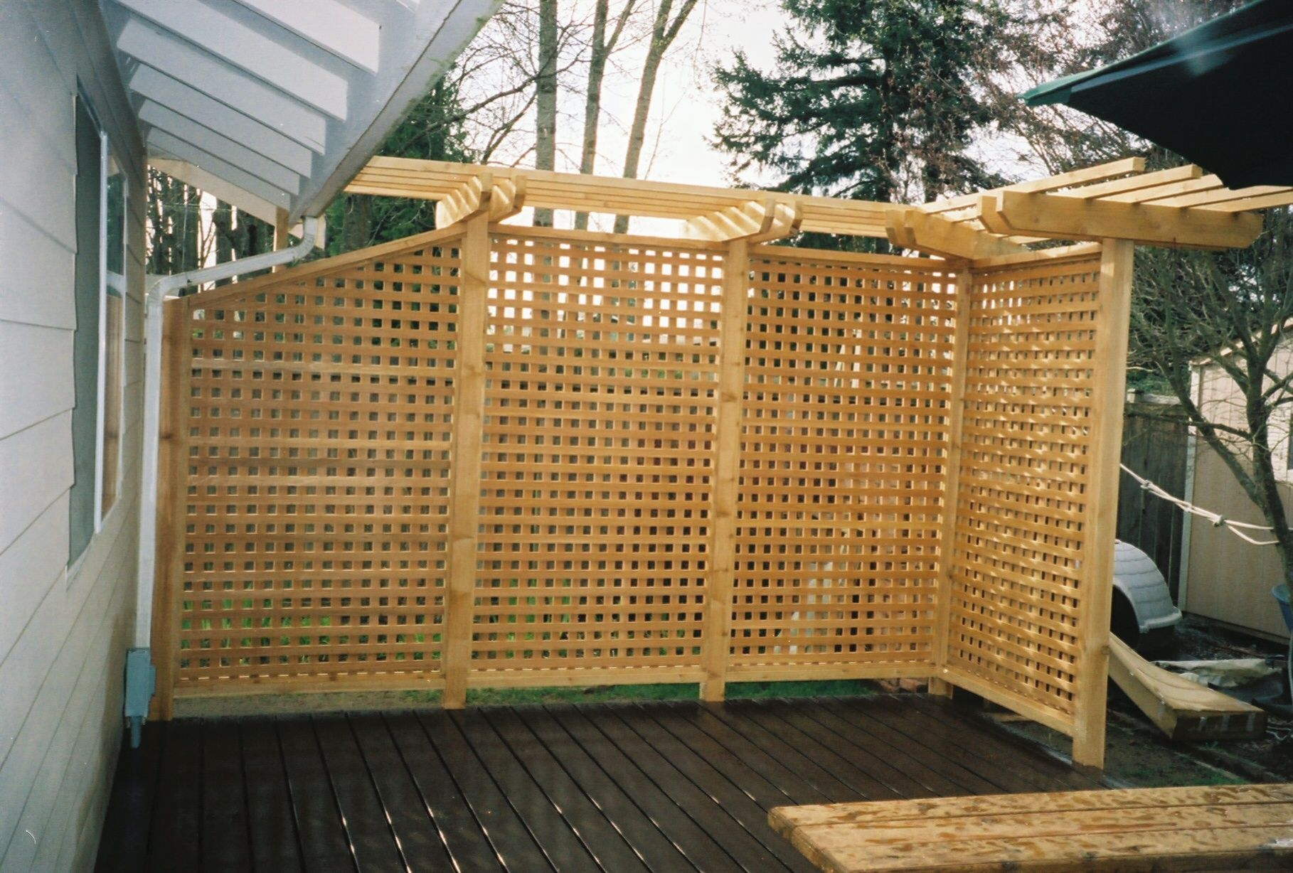 Patio Screen Pergola In Addition To Providing Privacy throughout measurements 1818 X 1228