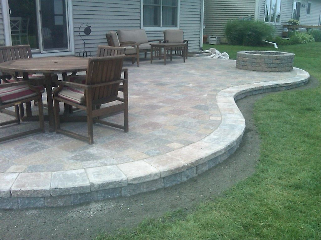 Paver Patio Designs Anatomy Of A Raised Brick Paver Patio with dimensions 1024 X 768