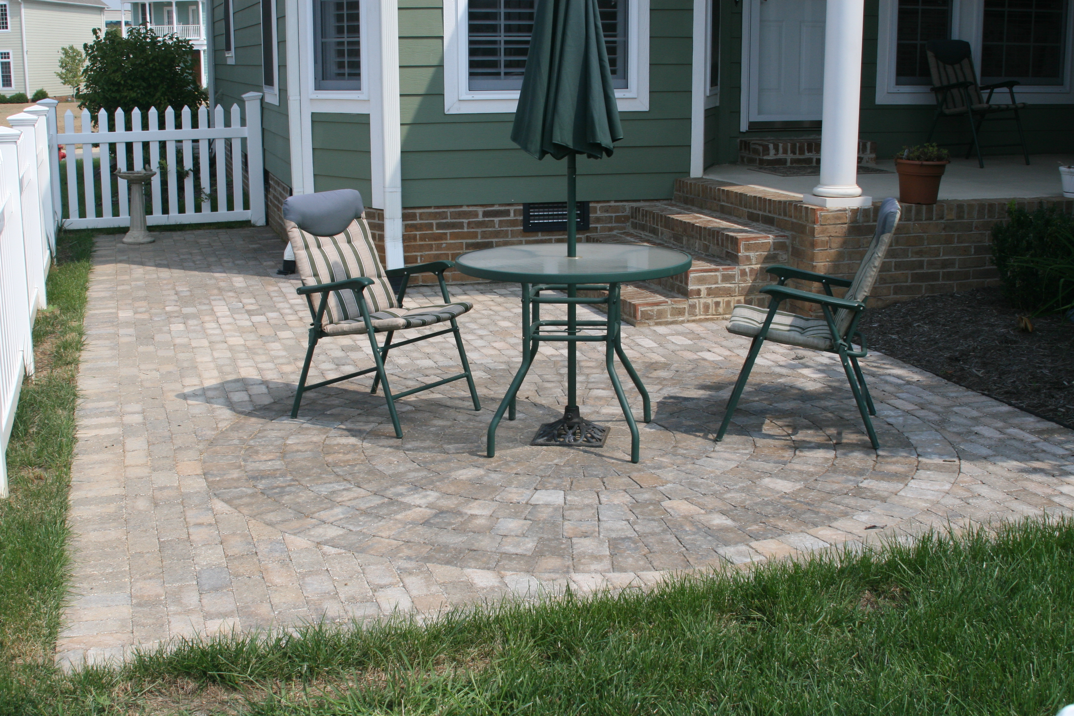 Paver Patio With Circle Kit In Oak Ridge Tn with regard to size 3504 X 2336