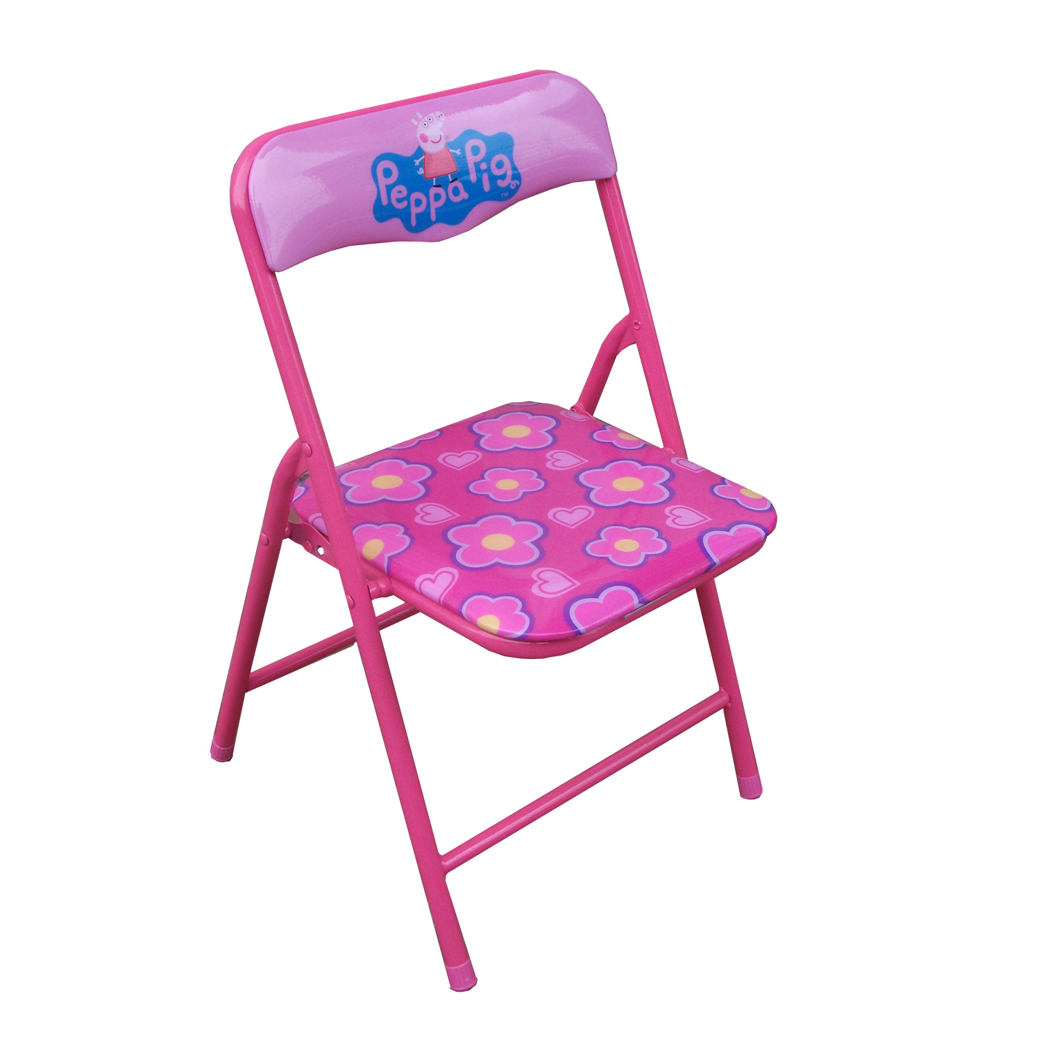 Peppa Pig Pink Folding Activity Chair Walmart with regard to size 1500 X 1499