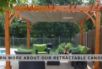 Pergola With Retractable Canopy Covers Outdoor Living Today pertaining to proportions 1280 X 720