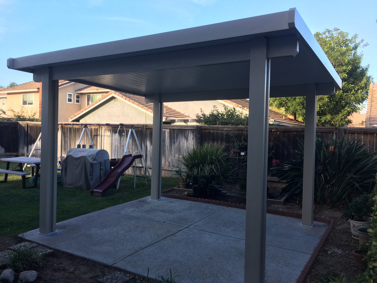 Photos Of Aluminum Patio Covers Seamless Rain Gutters in size 1200 X 900