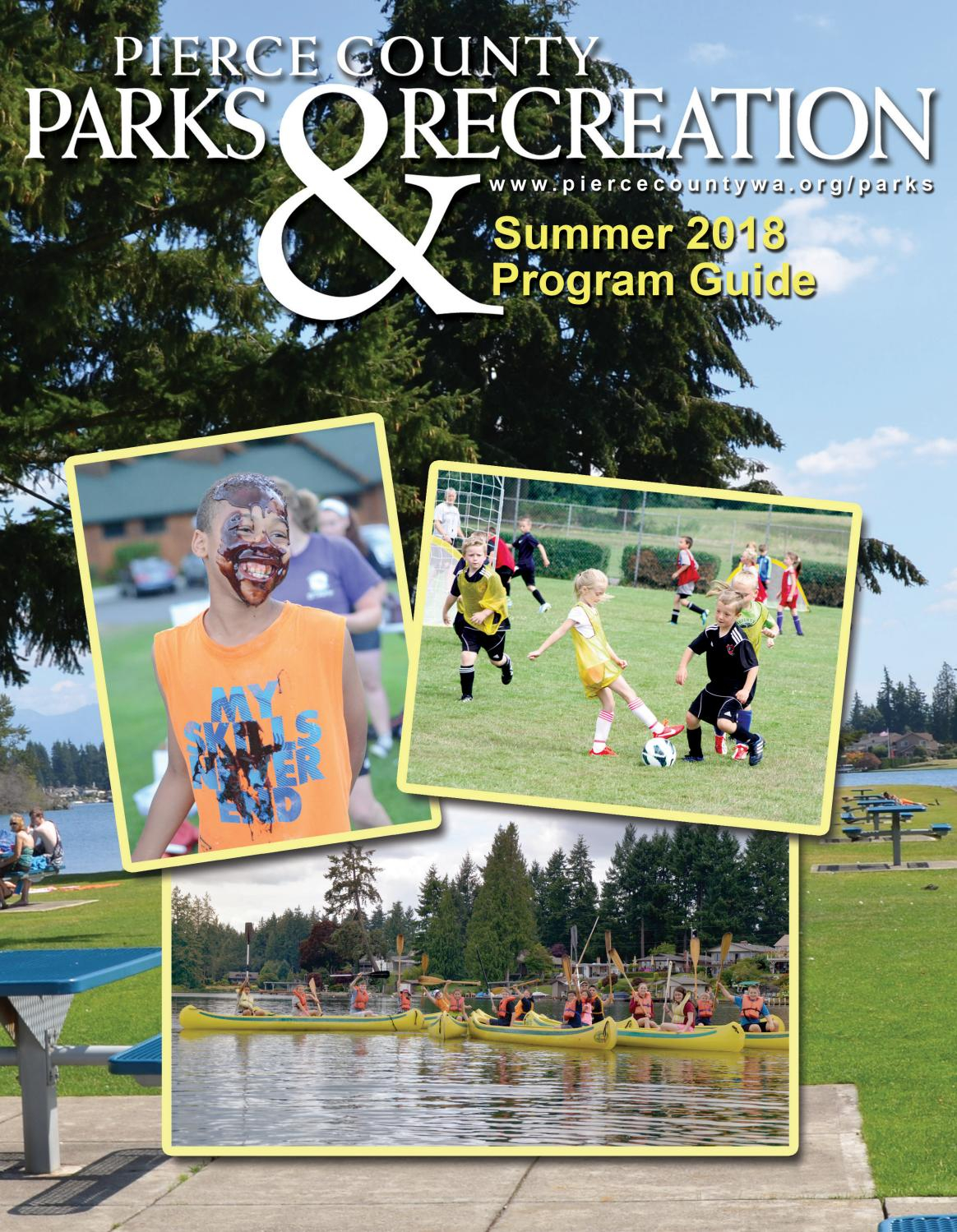 Pierce County Parks And Recreation Summer Guide 2018 Pc in size 1164 X 1499