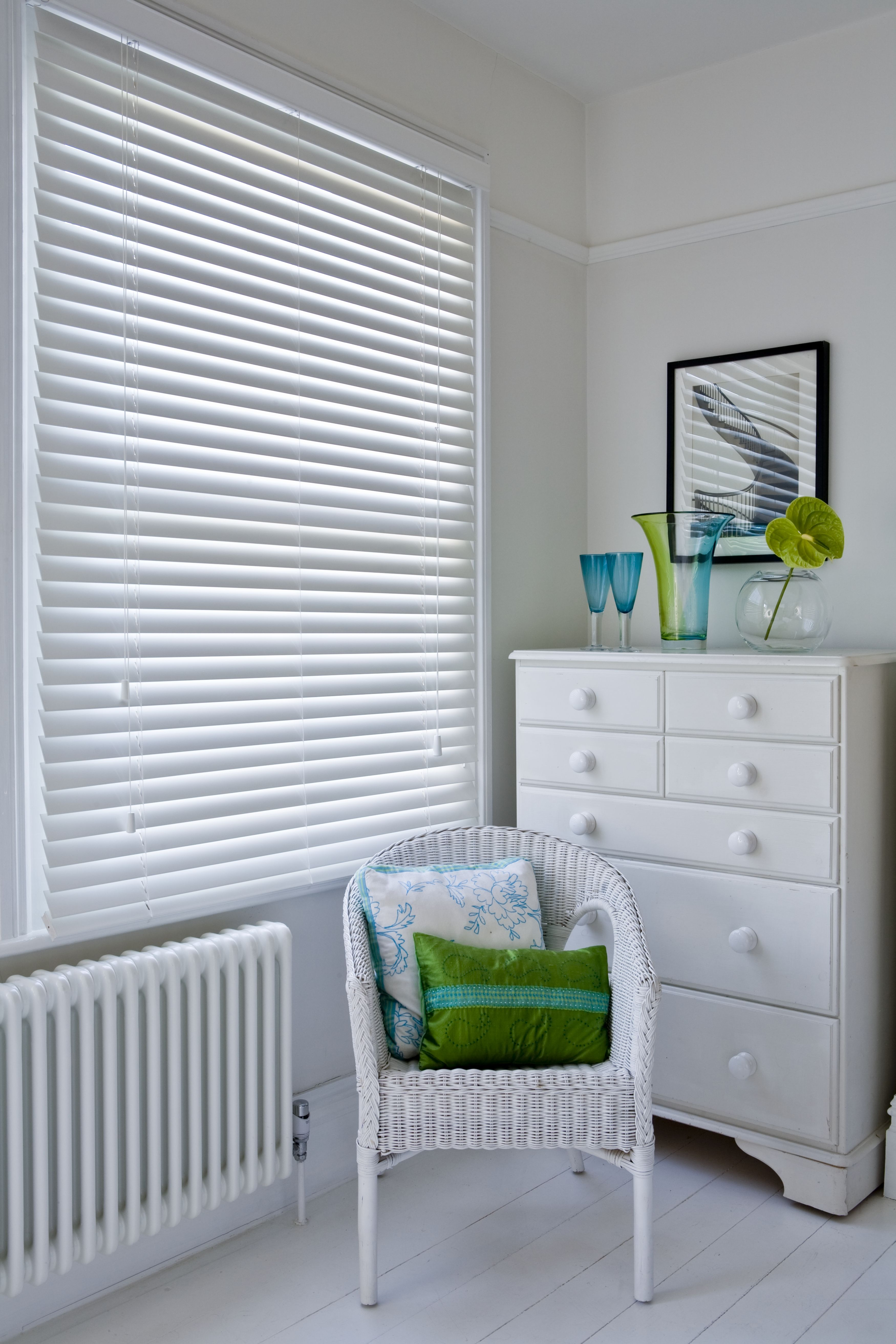 Pin Lighthouse Shutters On Blinds White Wooden Blinds regarding size 3500 X 5250