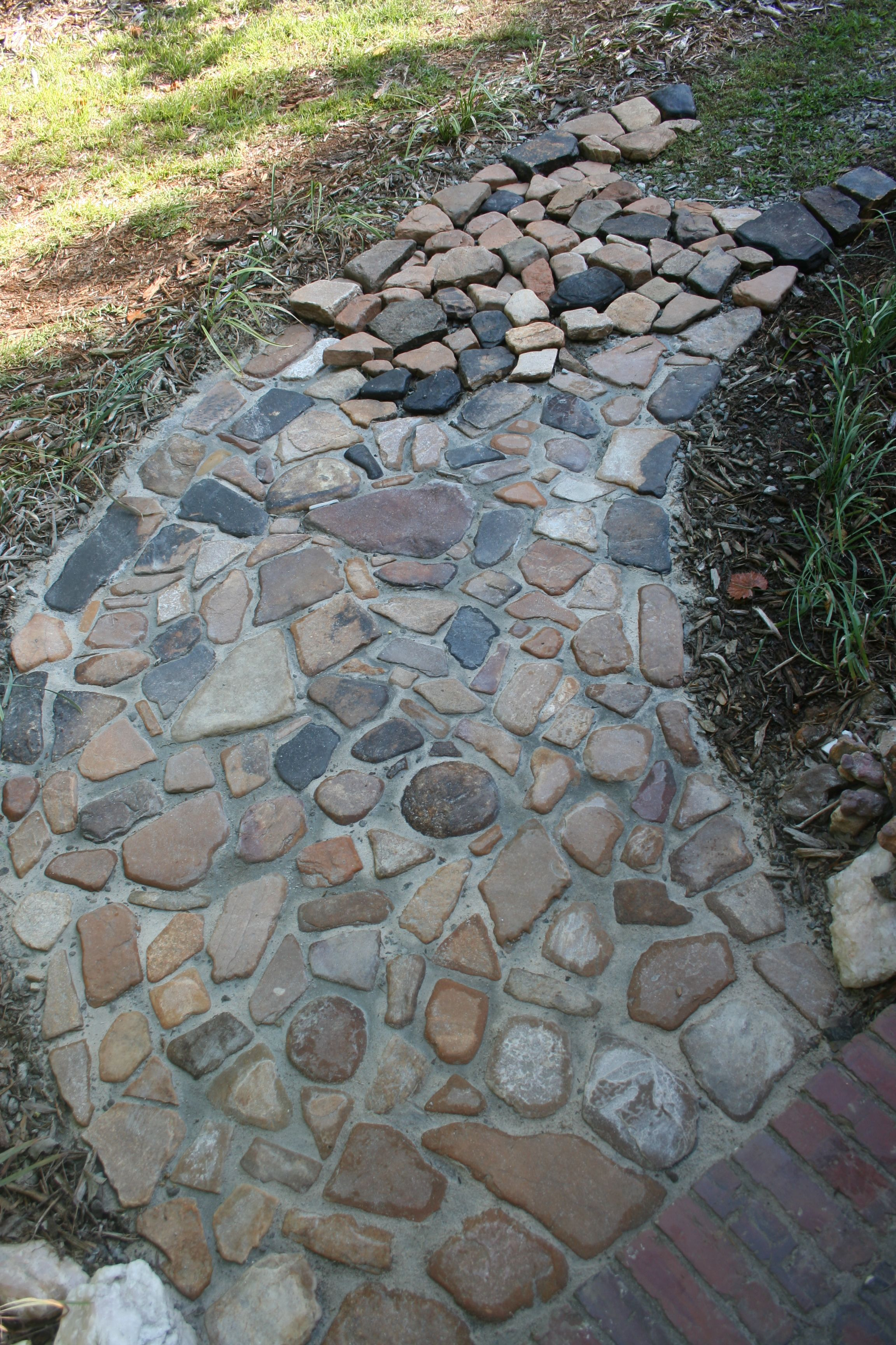 Pin Mary Jo On Gardening Rock Walkway Rock Pathway pertaining to dimensions 2304 X 3456