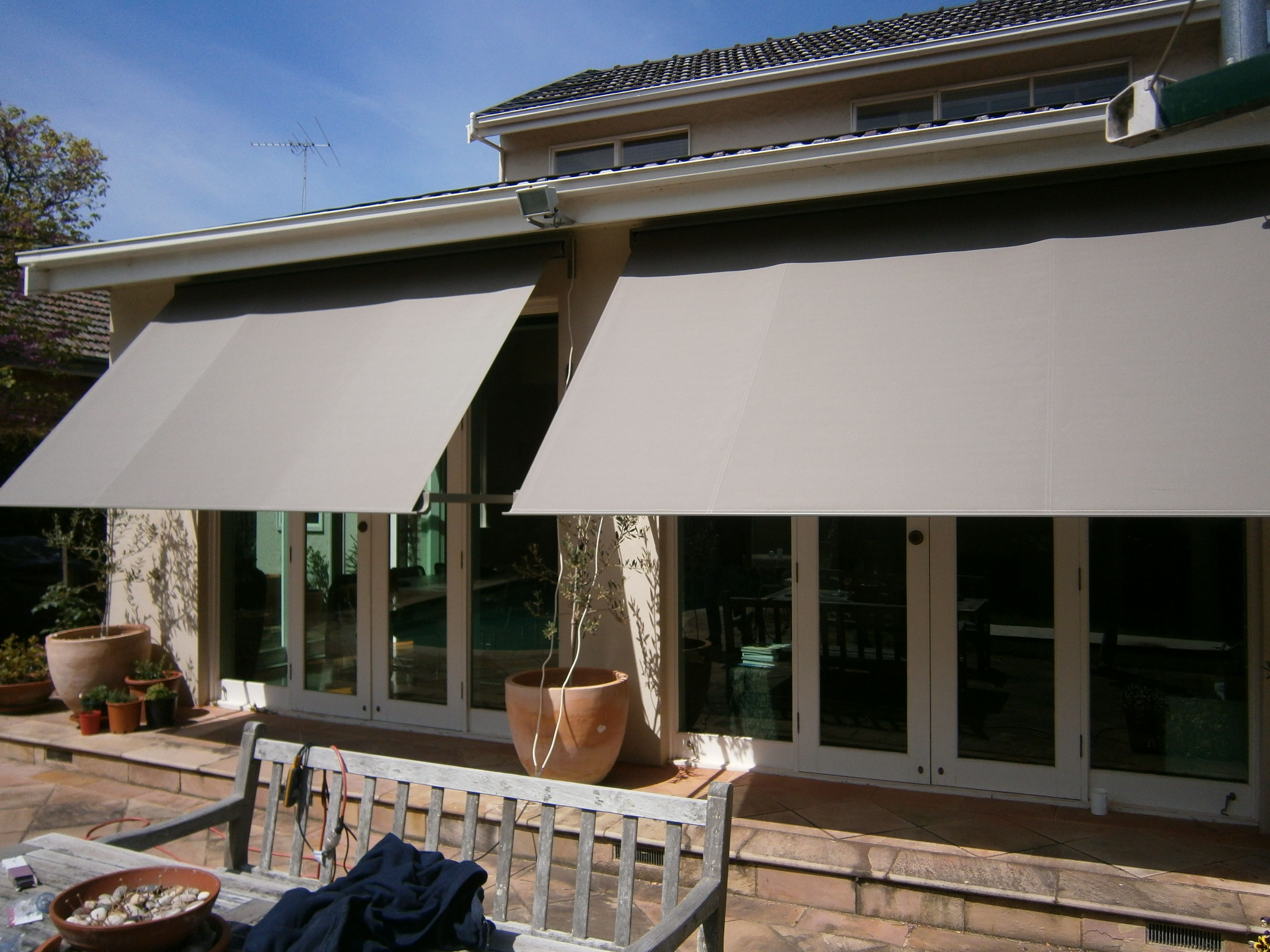 Pin Soltex On Retractable Awnings Exterior Blinds within size 4288 X 3216